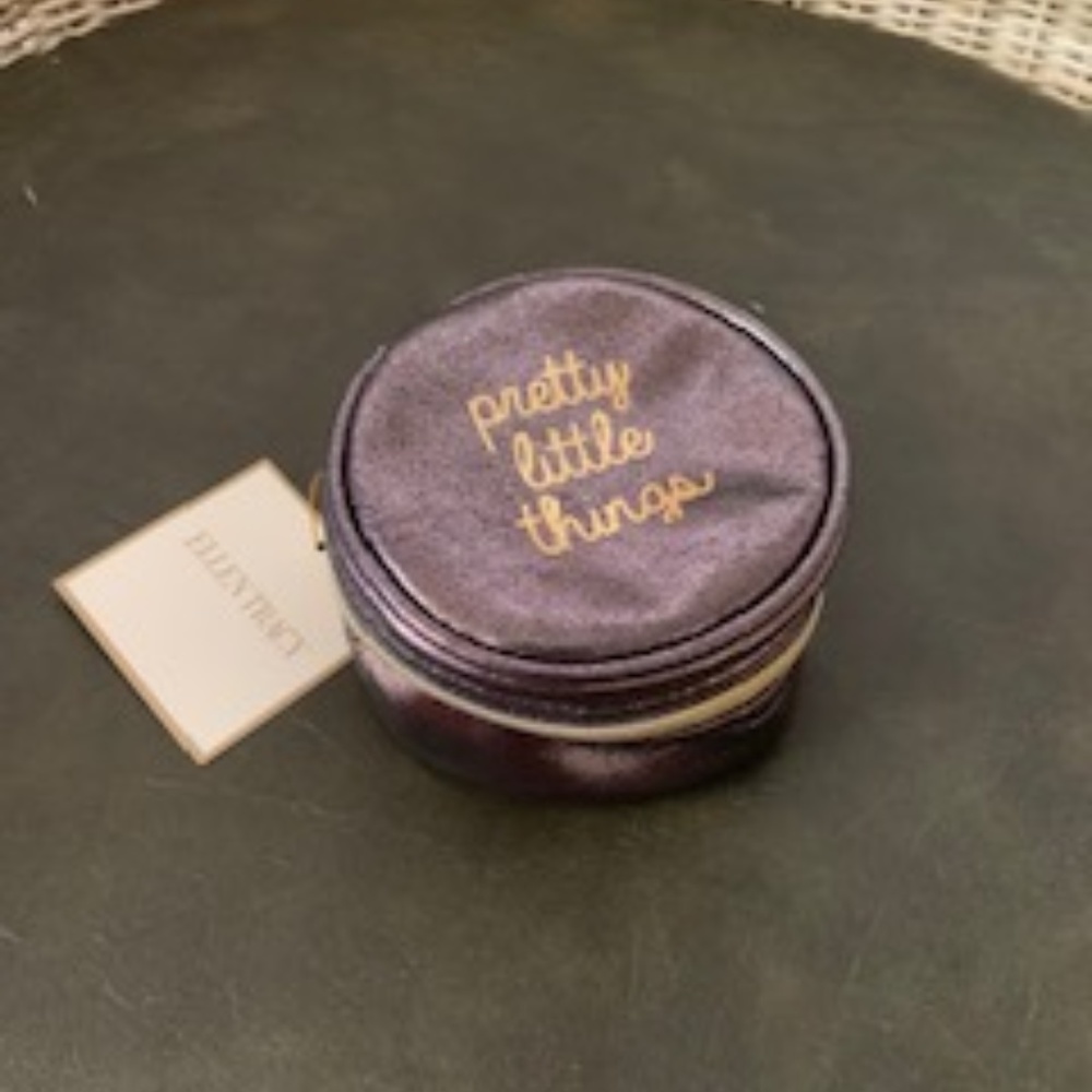 NWT 'Pretty Little Things' Travel Jewelry Case